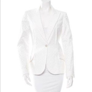 Gorgeous Valentino eyelit blazer